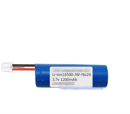适用于LI-ION16500-JW-No24 3.7v 1200mAh rechargeable battery
