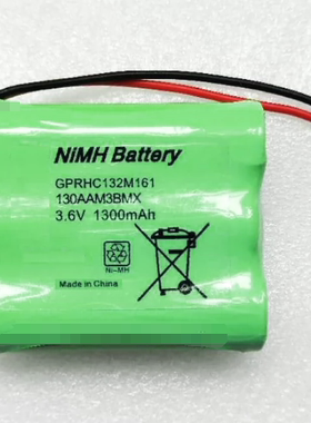 适用于 GPRHC132M161 130AAM3BMX 3.6V 1300mAh 推拉力计电池