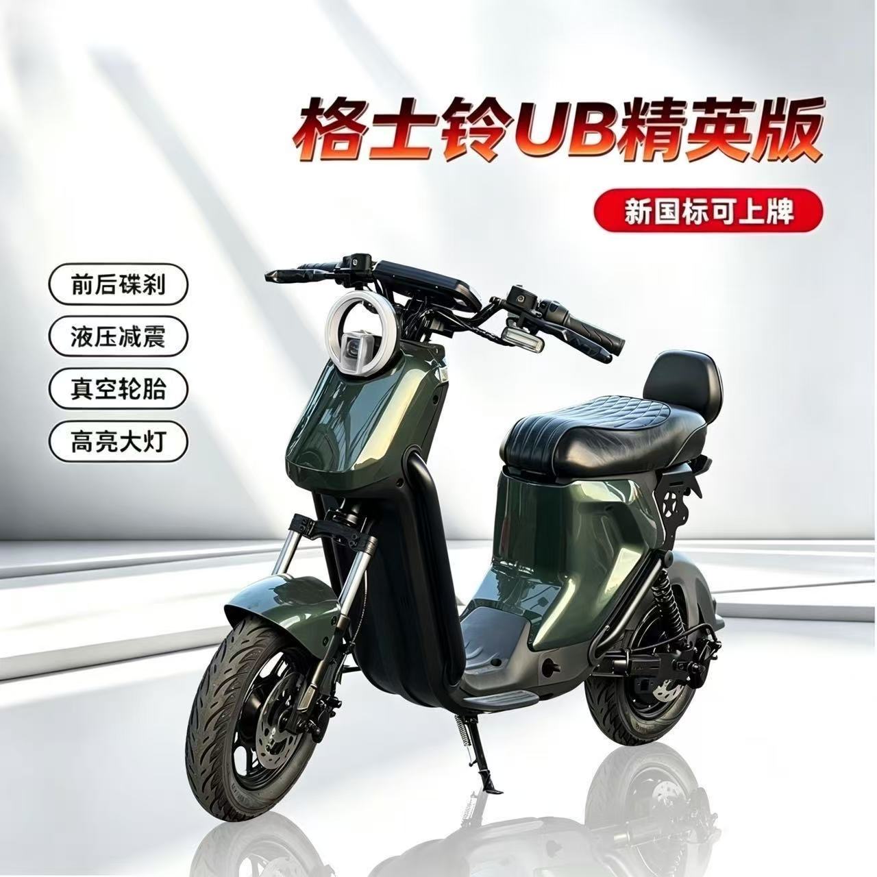 格士铃UB精英版国标电动车可上电动自行车