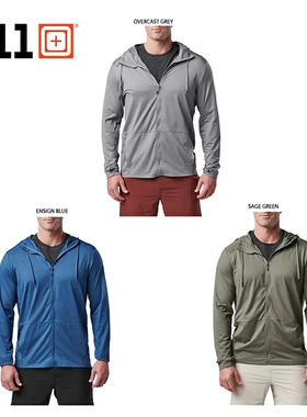 5.11综合训练82139 吸湿排汗PTR 全拉链连帽衫