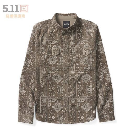 5.11灯芯绒衬衫日常休闲战术衬衣