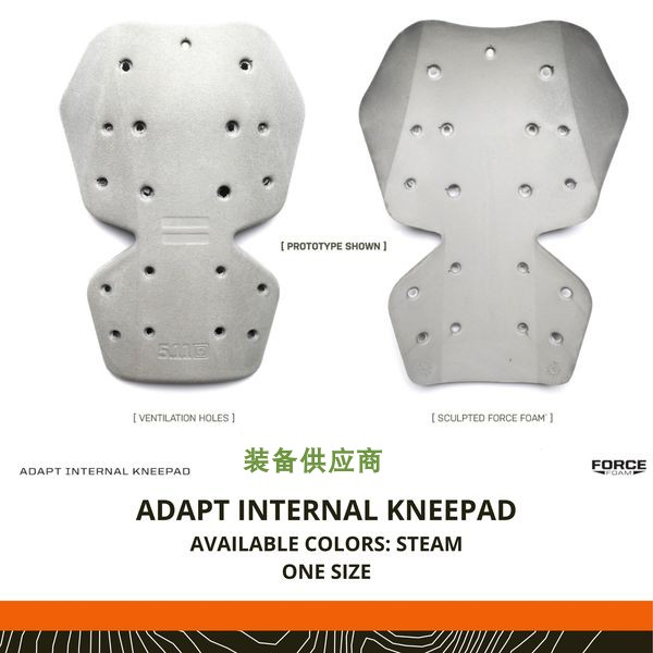 5.11 WWE内置护膝56674 高防护D3O软质护膝511 Adapt Int Kneepad