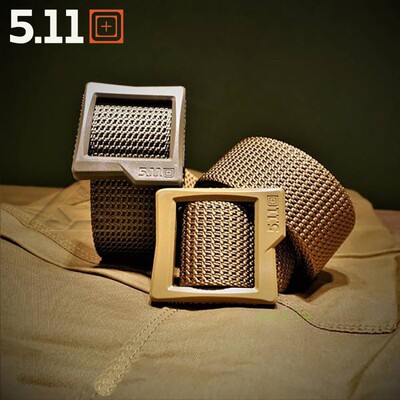 军迷尼龙腰带5.11耐磨轻量