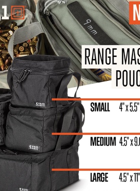 5.11 战术装备袋56498 Range Master Medium Pouch 4L中号小包