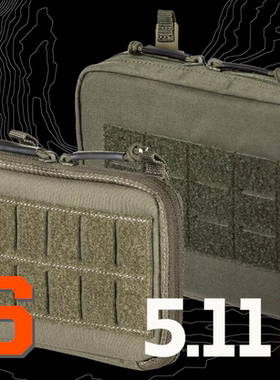 美国5.11附件包56811战术小包56429 FLEX ADMIN POUCH LG挂载包