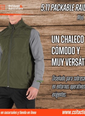 5.11 突袭背心80027 Packable Raid Vest可打包密探执勤马甲