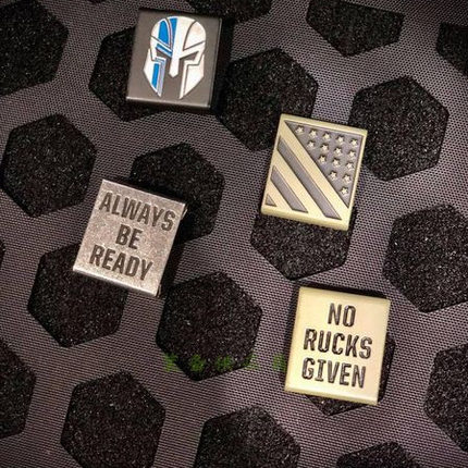 5.11金属扣92612魔术贴 Thin Green Line MOLLE Clip