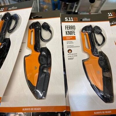 5.11 户外露营51145多功能工具 镁棒打火石EDC小直