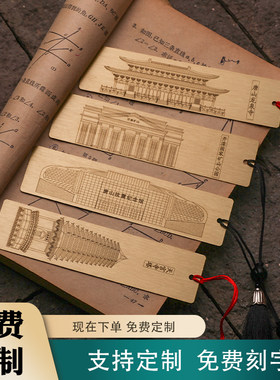 唐山旅游文创黄铜书签龙泉寺开滦国家矿山公园抗震纪念馆天空寺塔