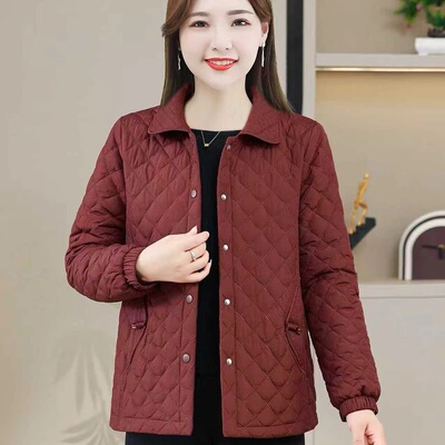 纯色加厚棉袄短款羽绒棉服外套