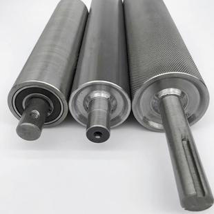 主从动滚筒流水线输送带首尾辊被动辊链轮托辊不锈钢镀锌包胶滚筒