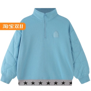 F1CRE4430 mini peace太平鸟童装2024冬装新款男童休闲卫衣 499