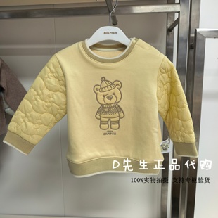 mini 婴童休闲卫衣 peace太平鸟童装 新款 429 2025冬装 F3CRF4238