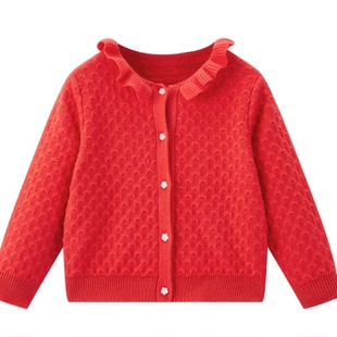 2026春装 peace太平鸟童装 新款 婴童针织衫 429 F4EDG1141 开衫 mini