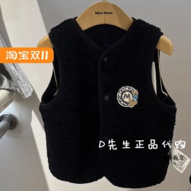 F3BGF411P mini peace太平鸟童装2025冬款新款马甲 299