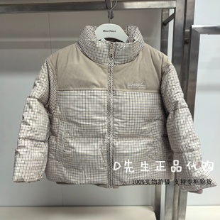 F1ACF4311 mini peace太平鸟童装2025冬装新款男童羽绒服 999