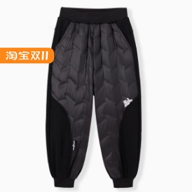 F1GKE4522 mini peace太平鸟童装2024冬装新款男童休闲羽绒裤 599