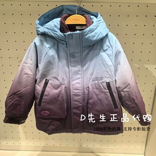 135441204 MQD马骑顿童装2025冬装新款男童休闲连帽棉衣 999