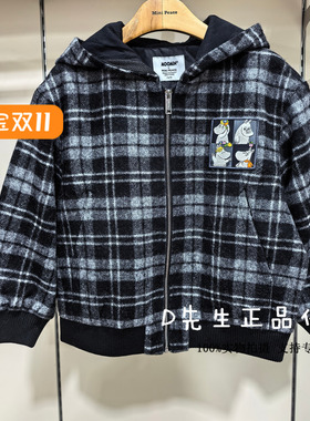 F1AEF4107 mini peace太平鸟童装2025冬装新款男童休闲外套 899