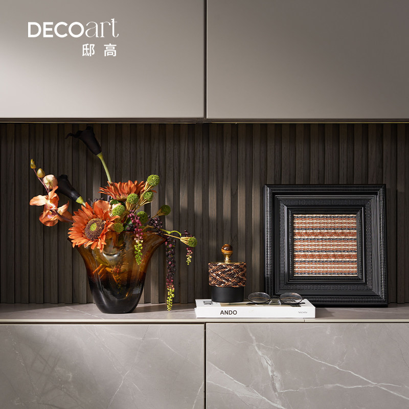 邸高轻奢现代样板房间美拉德软装搭配入户玄关装饰画摆件花瓶套装,家居饰品,家饰软装搭配套装,淘宝优惠券,粉丝福利购,淘宝优惠卷
