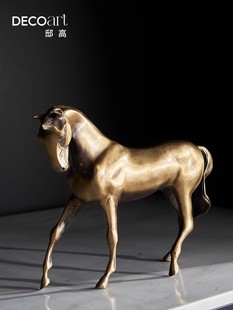 邸高写字楼公司办公室总经理办公桌背景展示柜宋氏美学摆件装饰品