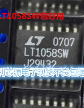 SOIC-16 LT1058SW J-FET 放大器 4电路 四路