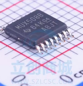 进口正品 MUX508IPWR MUX508B MUX508IPW TSSOP16 多路复用开关