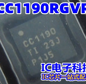 CC1190RGVR 射频器件IC芯片 CC1190RGV CC1190 封装QFN16 CC1190R