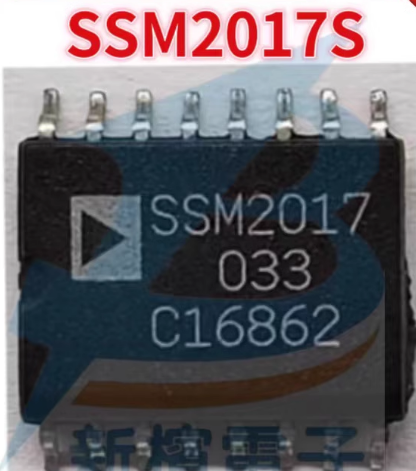 进口正品SSM2017S SSM2017 封装 SOP-16 贴片 自带音频前置放大器