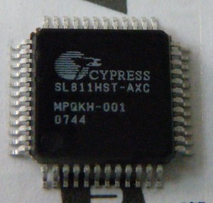 SL811HST-AXC SL811 QFP48脚 USB接口控制器芯片 贴片IC 可直拍