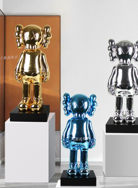 暴力熊样板房间艺术风软装饰品