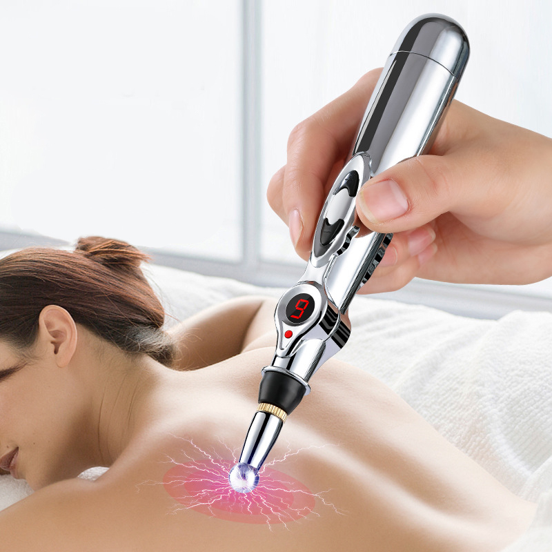 1PCs Hot Electronic Acupuncture Pen Electric Meridians Laser