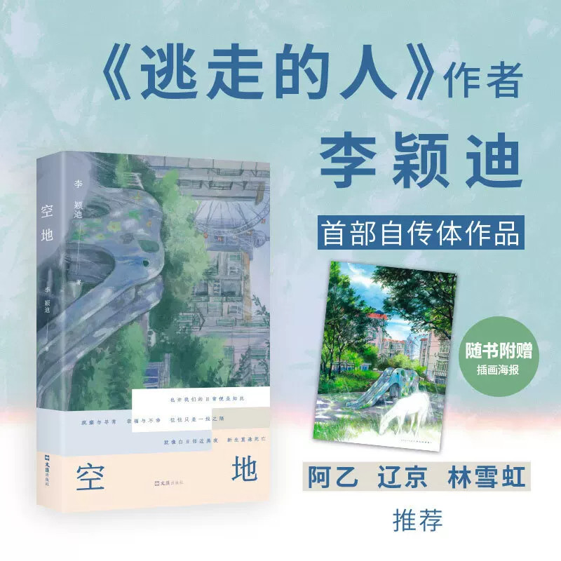 空地李颖迪著文汇出版社非虚构文学作品记录普通人的命运故事书写寻常生活里的疯狂与不幸挖掘日常之下隐藏的困境与伤痛冷静克制的