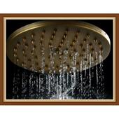 全铜浴室8寸直径20cm加厚仿古复古欧式 顶喷卫生间厕所淋浴花洒头