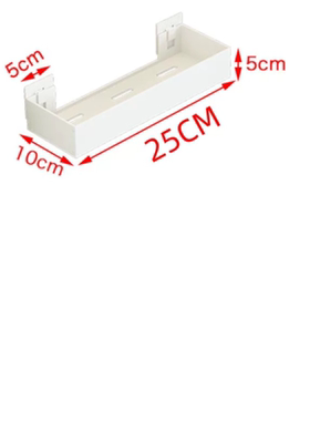 白色浴室宽度10cm厨房置物架长15cm25cm35cm45cm卫生间职储物架