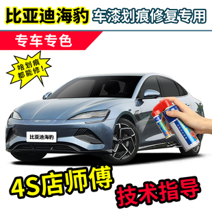 车漆 比亚迪海豹dmi补漆笔自喷漆北冰蓝亚特兰蒂斯灰色冠军荣耀版