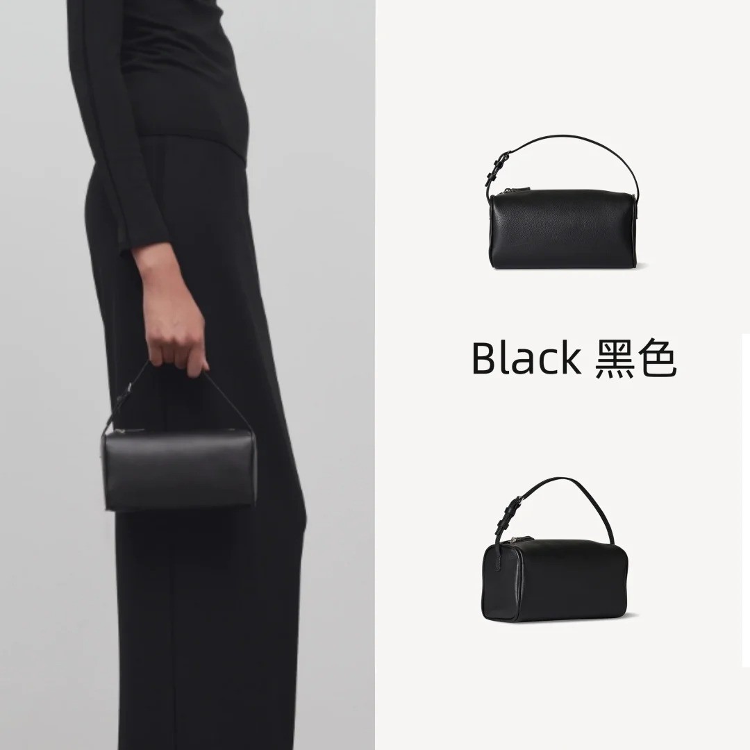 跨境高品质TR笔袋包90s迷你手提笔筒包真皮小包女单肩斜挎包图片
