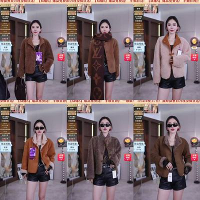 【芊芊粉丝专享】（双面双穿）百分百羊毛外套 5226