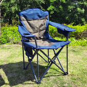 户外便携折叠扶手椅凳太师椅沙发办公电脑椅钓鱼露营沙滩加棉椅子