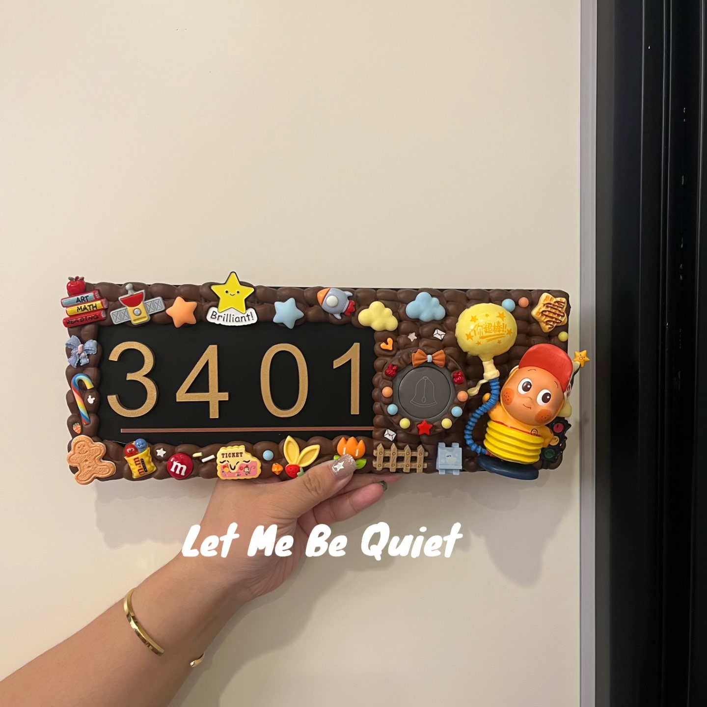 123！星星人系列门牌号入户装饰办公室摆饰乔迁礼物