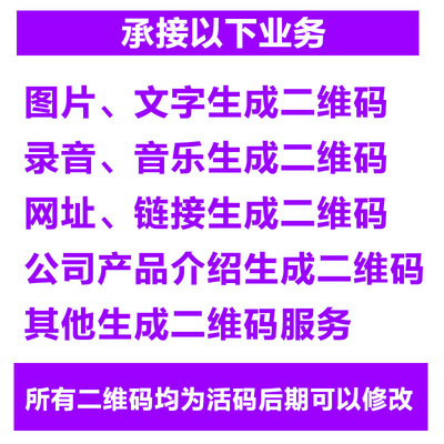 二维码修改二维码链接生成|证件图片二维码制作生成网页内容替换