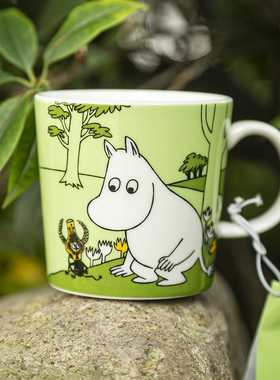 75周年Arabia芬兰姆明moomin马克杯 小众设计儿童卡通情侣小杯子