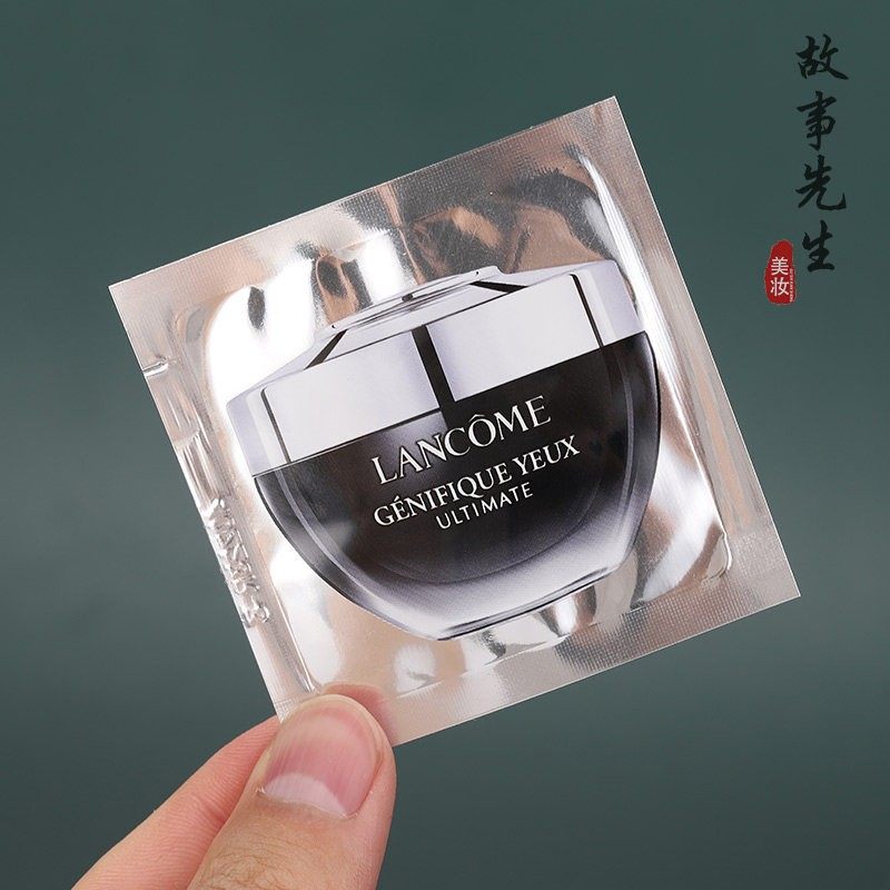 专柜小样 兰蔻超修小黑瓶发光眼霜1ml 肌底焕活修护淡细纹保湿图片