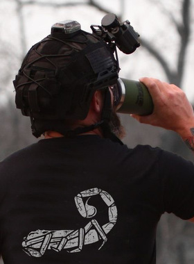 圆领短袖T恤 硬汉服装夏季新品 军事风 AGILITE蝎子防务