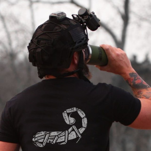 圆领短袖T恤 硬汉服装夏季新品 军事风 AGILITE蝎子防务