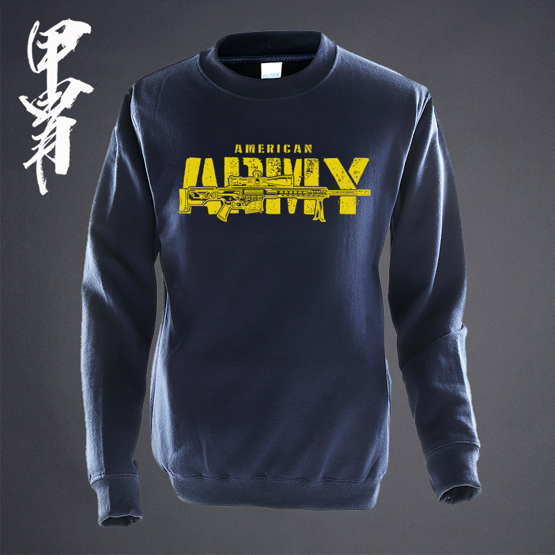 甲胄战术风ARMY圆领卫衣