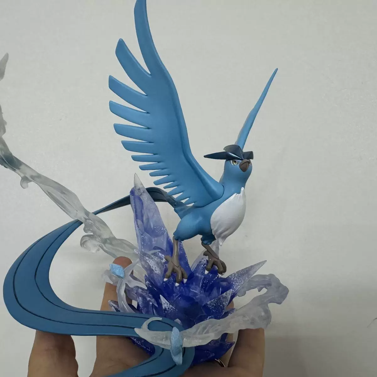新品比例bkm世界三圣鸟神奇宝贝急冻鸟手办闪电摆件火焰模型