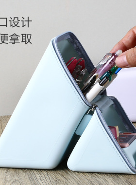 日本索尼克硅胶笔袋SONIC立式笔筒式创意软制学生文具收纳袋笔袋