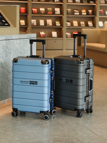 Вместительный и большой универсальный чемодан подходит для мужчин и женщин, 24 года, увеличенная толщина