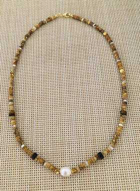 原创设计复古亚马逊天然石珍珠